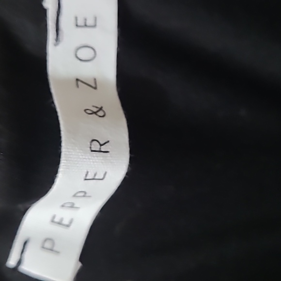 NWOT Pepper & Zoey Wide Leg Jumpsuit with Sequins XXL 2X - Picture 7 of 7